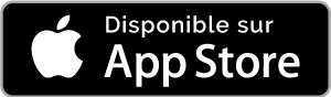 Application disponible sur AppStore